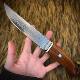 VG10 clip steel Damascus steel household field camping portable forging high hardness boning handle small fruit knife
