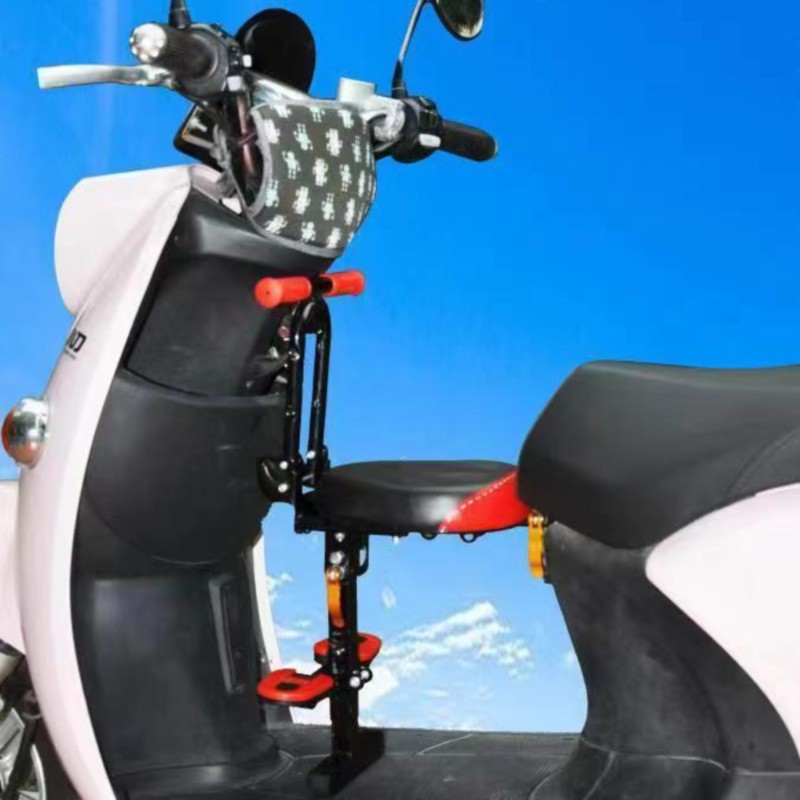 Customized Children's Front Seat Folding Seat for Kids, Child Seat for Electric Scooter, Electric Motorcycle, and Pedal Bike
