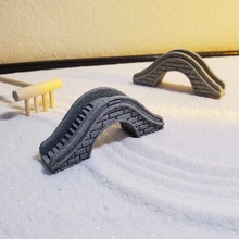 批发微景观小桥摆件拱桥模型桥鱼缸造景中式石桥沙盘假山流水盆景