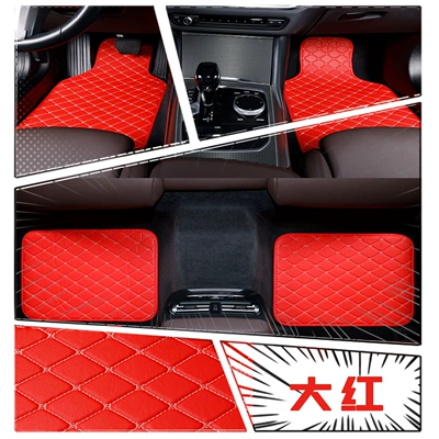 seasons, no tools required, quick | Universal Foot Pad - bright-red