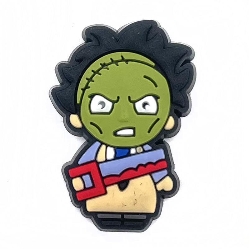 Nuevos zapatos de Halloween zapatos de flores hebilla Croc zapatos de jardín hebilla decorativa