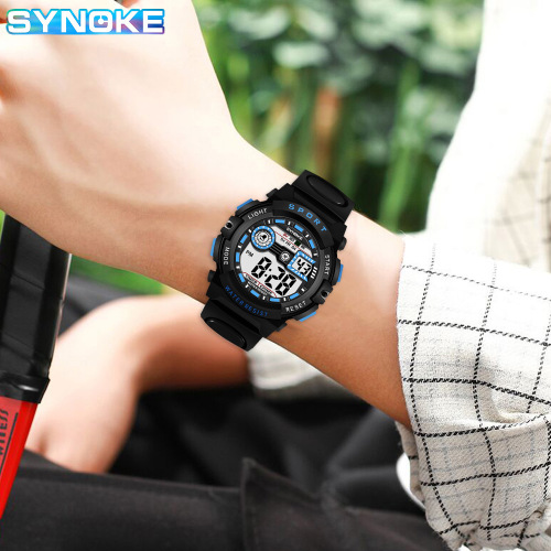 Student electronic watch sports waterproof boy electronic watch stable live supply supply season sports watch