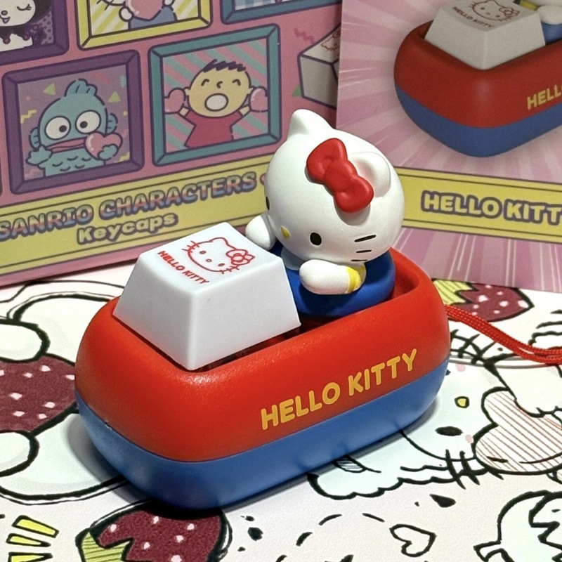 【新品】kt猫发声按键解压神器语音小玩具可爱挂件趣味送朋友礼物|undefined