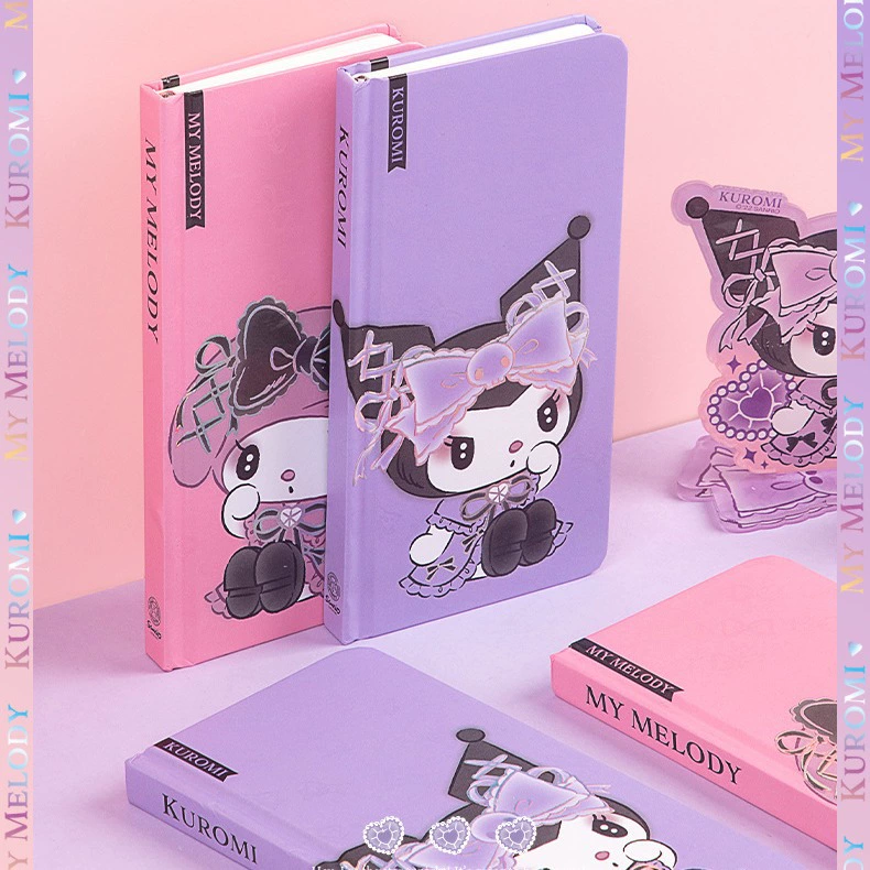 广博 81063 оригинальный еженедельник Sanrio Kulomi Melody милая школьная тетрадь