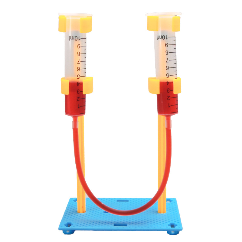Experimento científico para niños ayudas de enseñanza nivelación hecha a mano ciencia y tecnología pequeña fabricación de juguetes para estudiantes de primaria pequeños inventos DIY