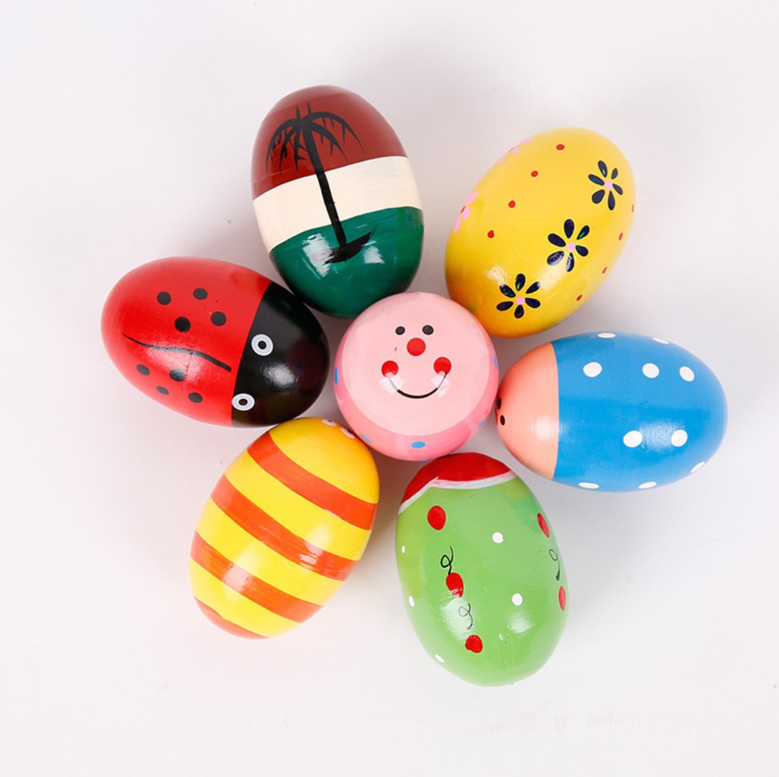 Pequeñas cuentas de ocho tonos de piano despertador niños tocando piano traje juguetes de madera bebé educación temprana bloques de construcción educativos envío gratis