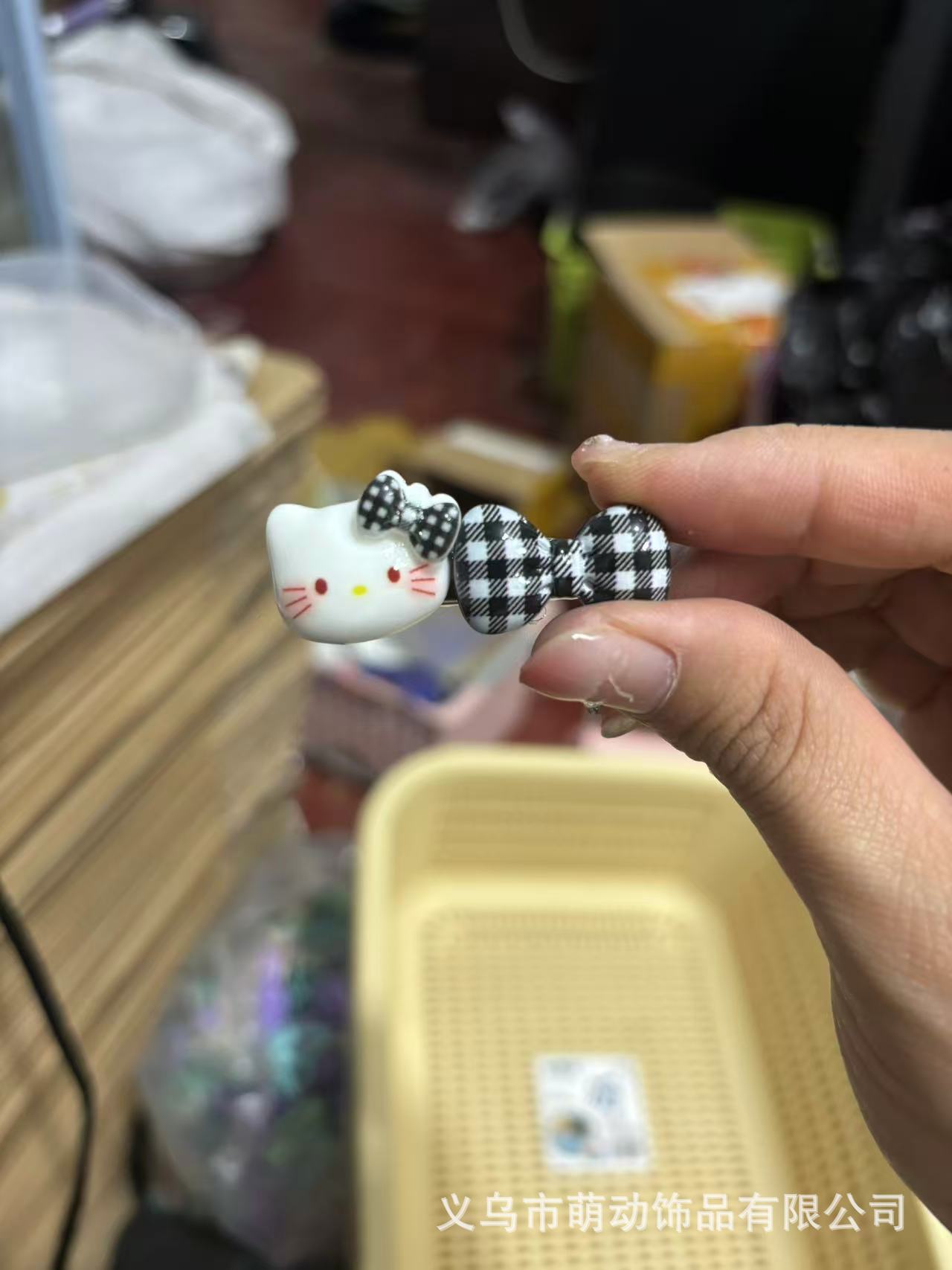 고양이 리본 블랙
