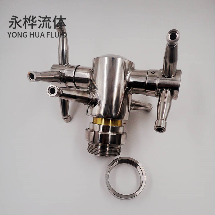 刷罐器 洗罐器万向式 不锈钢360度旋转喷头 大罐清洗器  厂家供应