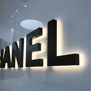Cross-border exclusive for retail store logo 3D lighting stainless steel backlit LED channel letter sign