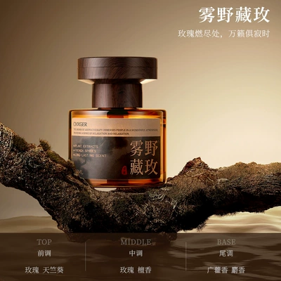 Car Air Freshener 2026 New Car Perfume Aromatherapy - kirino-zangmei-water-transfer-printing-wood-grain-texture-lid-110ml
