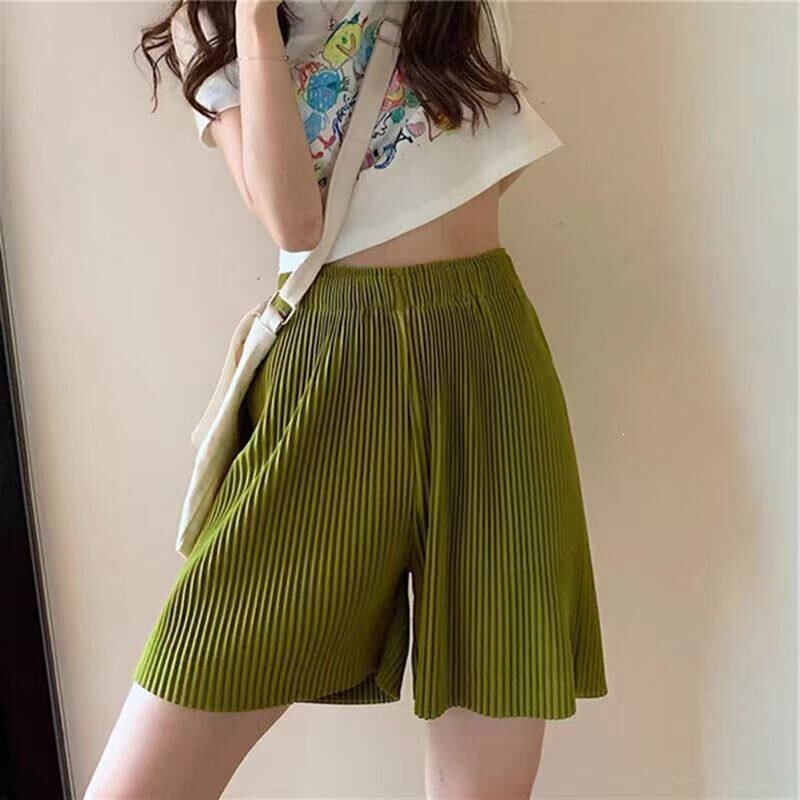  Super Stylish Five-Point Shorts for Women, Summer Wide-Leg Loose Korean Style Casual Plus Size Shorts Super Stylish Five-Point Shorts for Women, Summer Wide-Leg Loose Korean Style Casual Plus Size Shorts