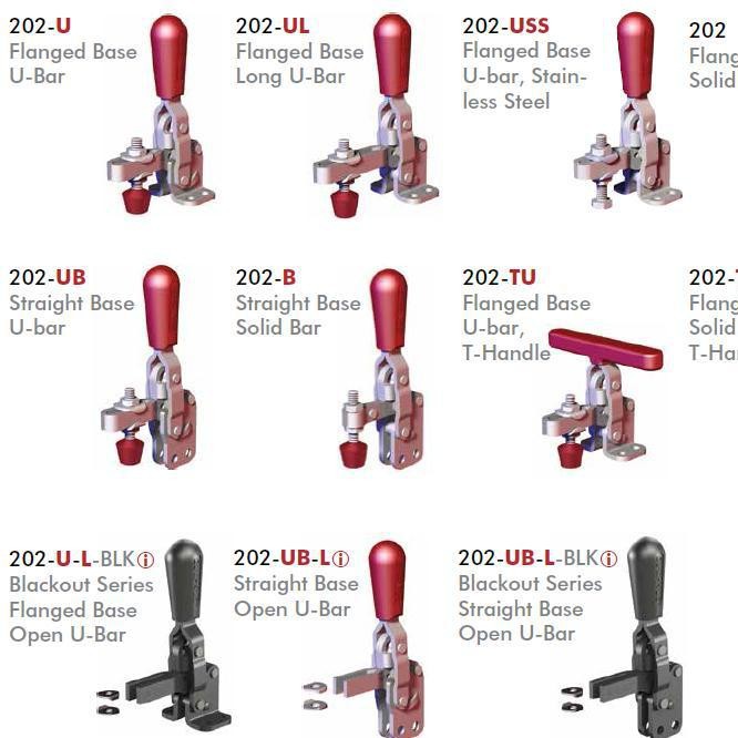DESTACO迪斯泰克202-U 305-U 快速夹钳 气动夹钳 手动夹钳原装