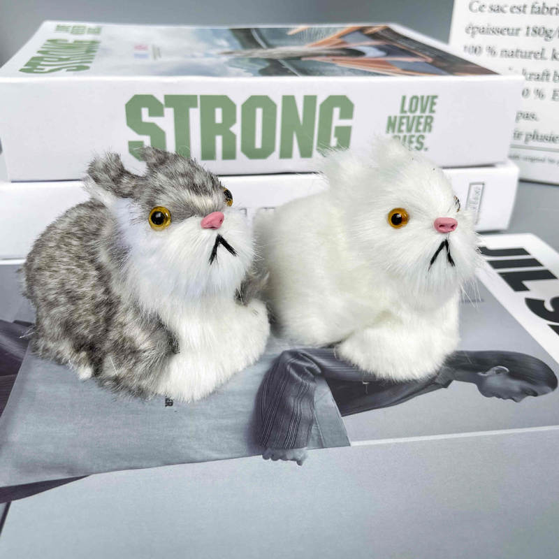 Creative Artificial Bunny Cute Plush Ornaments Wholesale Car Furniture Jewelry Decorative Toys