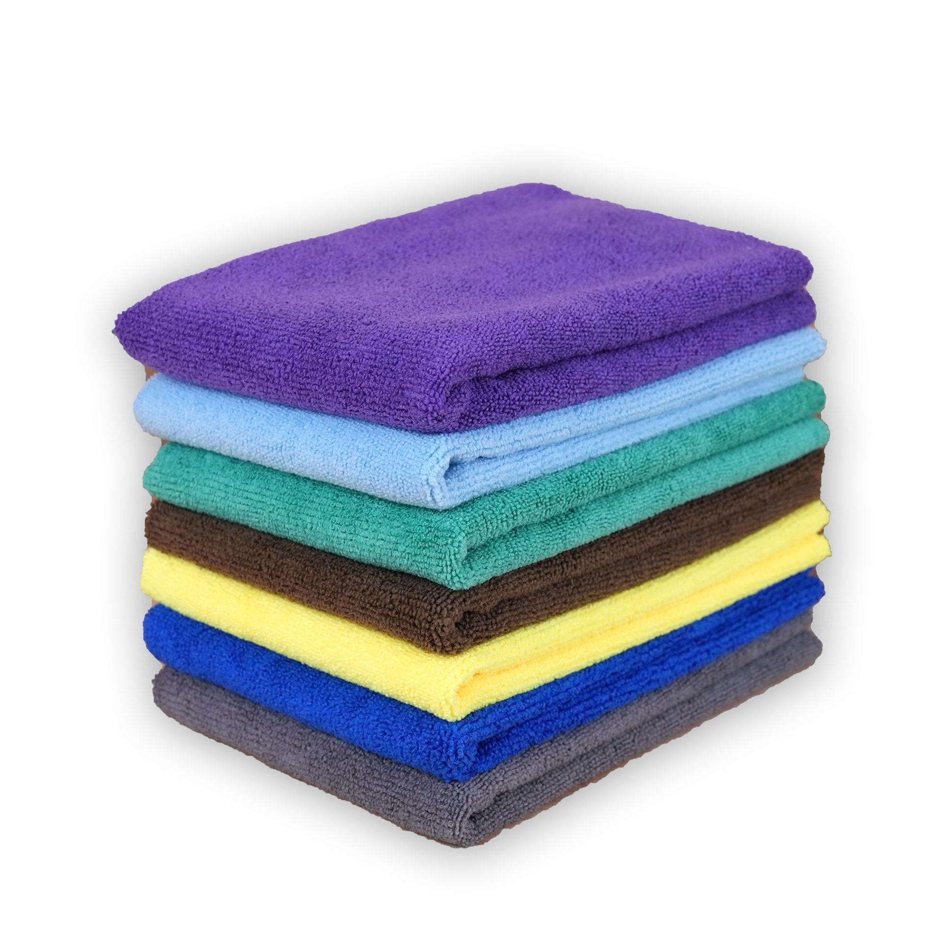 Tejido de urdimbre toallas cuadradas de microfibra ultrasonida sin bordes diseño de automóviles belleza limpieza doméstica no pierde cabello comercio exterior exclusivo