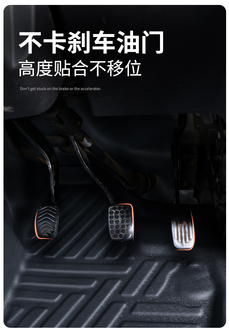 Special Wuling Rongguang Floor Mats Fully Surround Rongguang 6407/Rongguang 6470 Special Car Modification Accessories Tpe Floor Mats