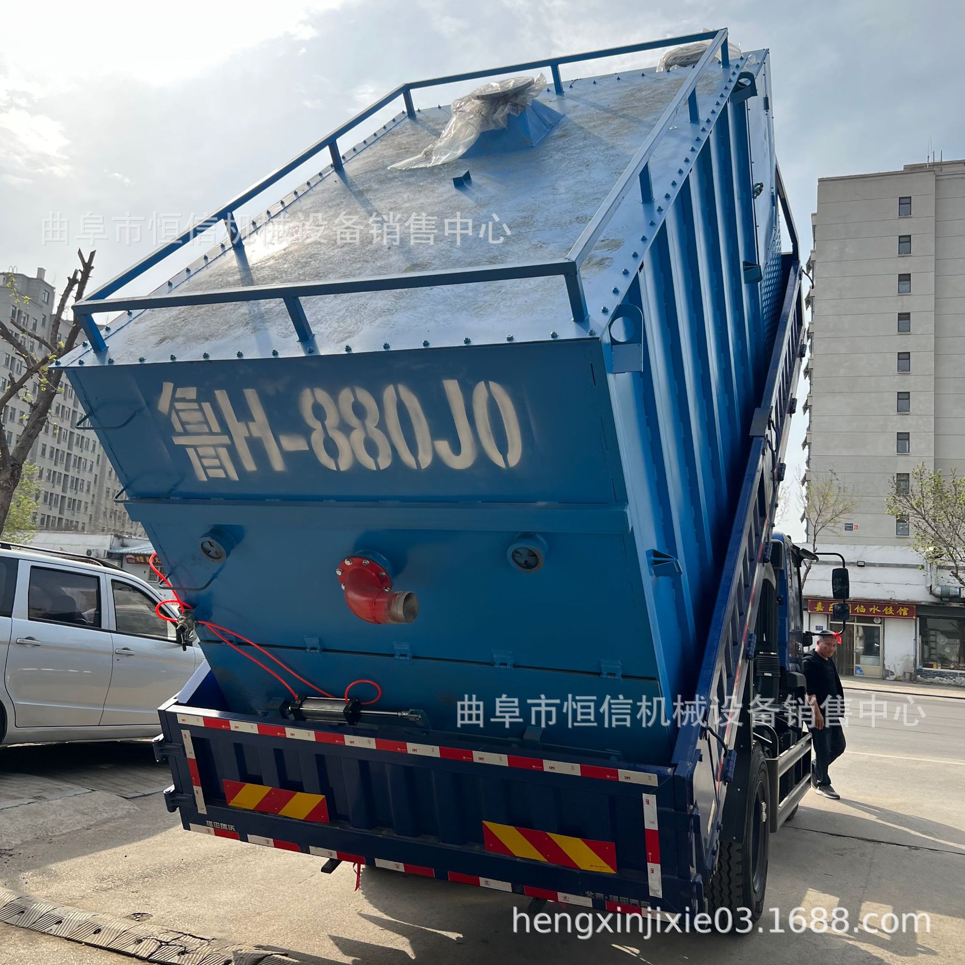 储灰量8立方电厂车载式负压吸尘车zcjb 电厂大灰斗除尘灰吸灰车