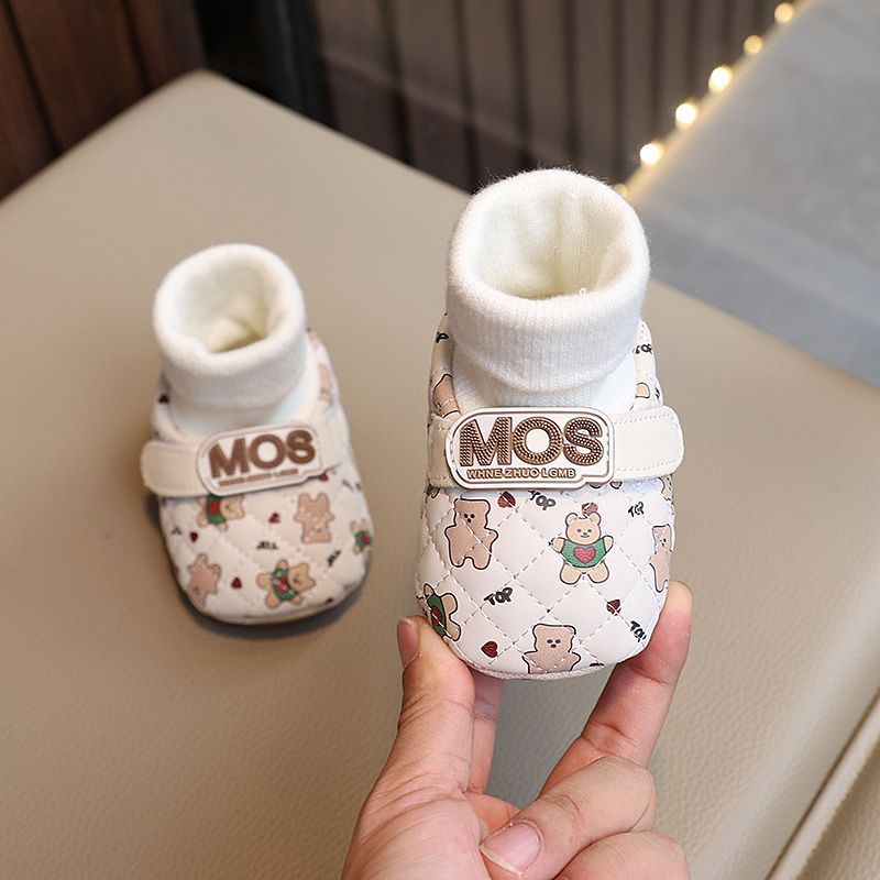 Otoño y invierno 0 - 1 años de edad, niños y niñas, bebés, zapatos para bebés, zapatos para bebés de 6 - 12 meses, zapatos para bebés 7