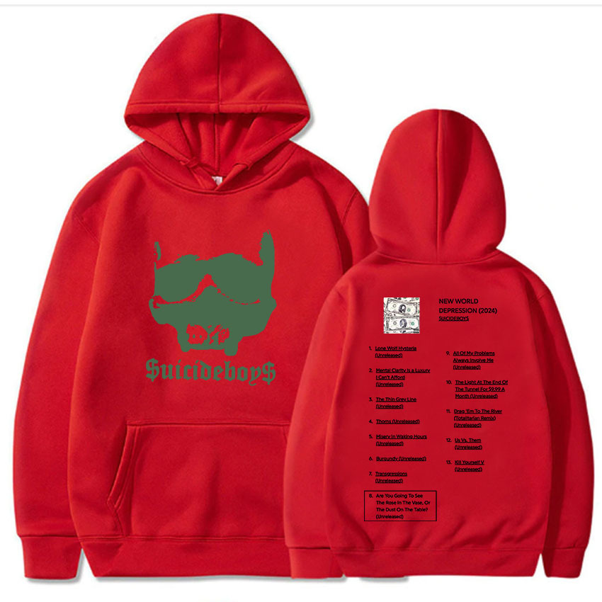 Men Setwear Graphic Clothing NEW WORLD DEPRESSION Album 2024