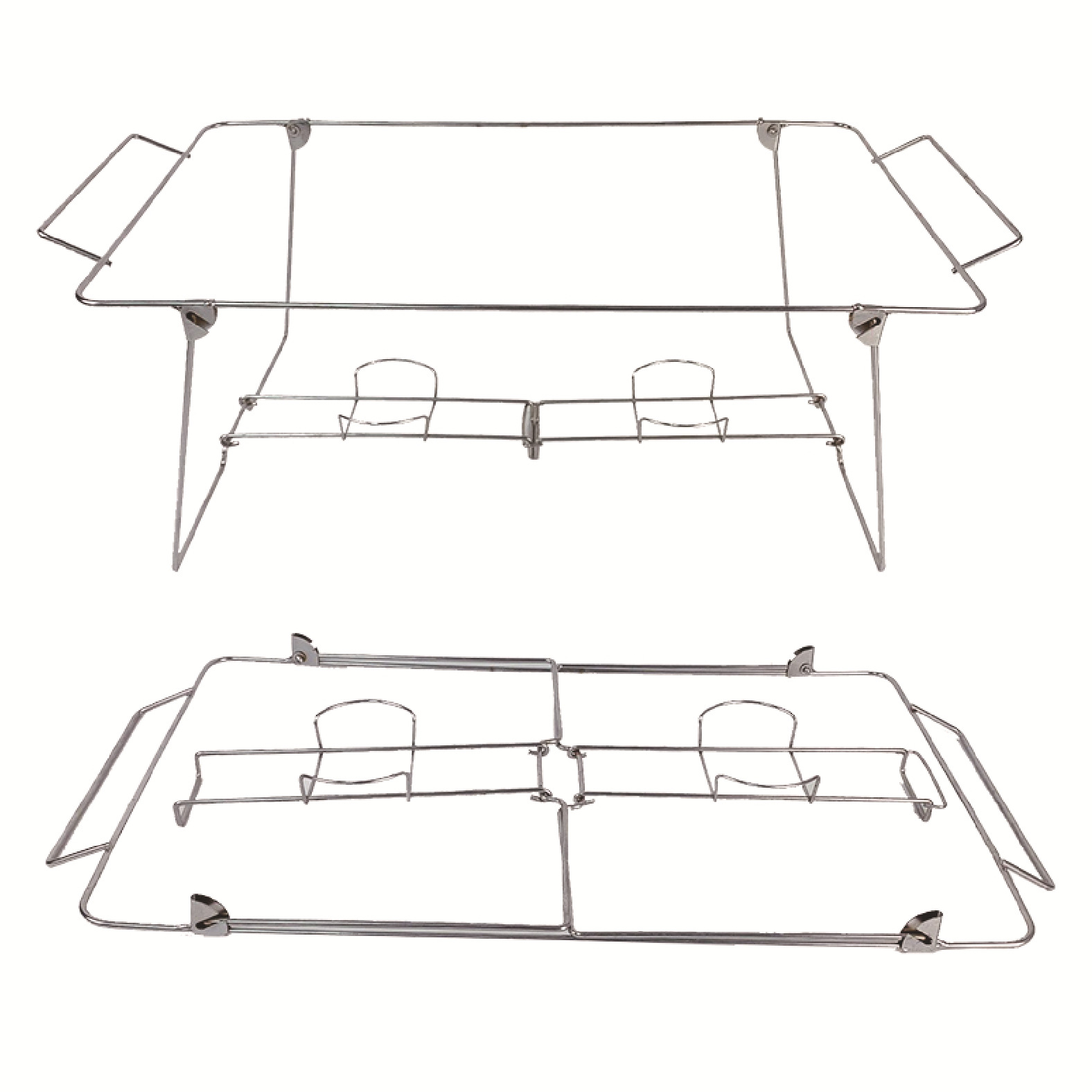 Wire Chafing Rack户外聚会食物保暖锅铁线架自助餐架折叠火鸡篮-阿里巴巴