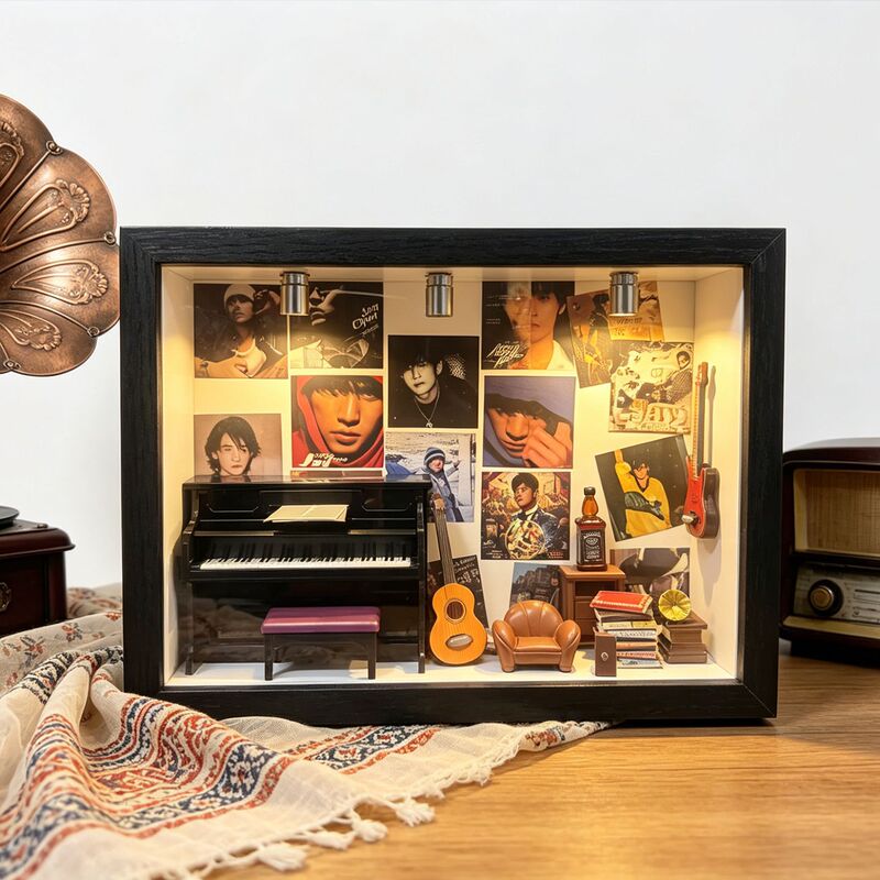 Jay Chou Music Album Photo Frame Creative Desktop Gift Decoration Valentine's Day Birthday Gift for Girls