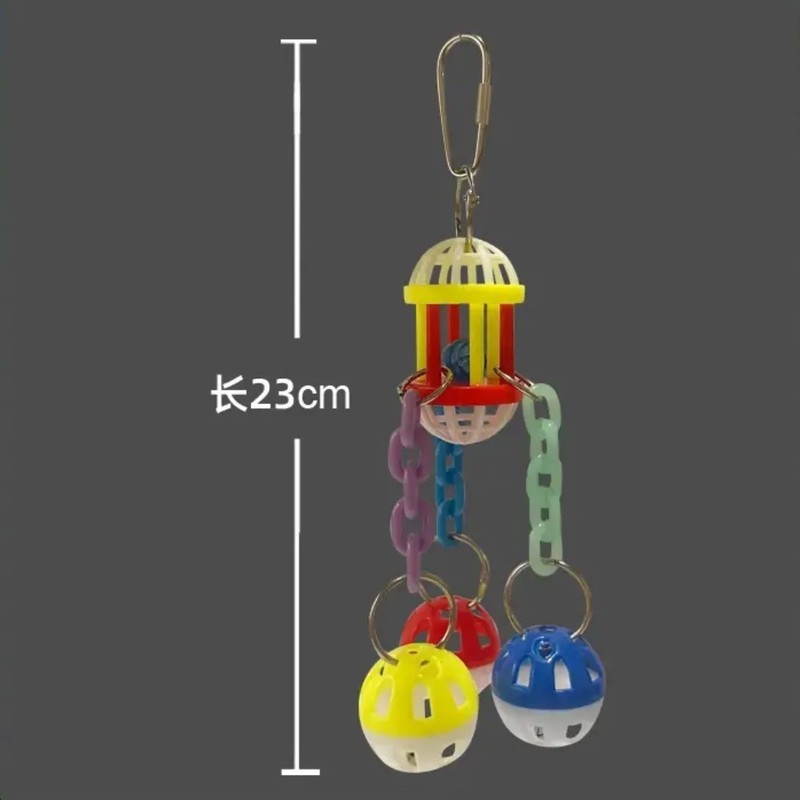 オウム鳥かご噛むおもちゃ牡丹黒鳳僧アクリルベルボール小さなサンバードスタンドぶら下げ退屈ボール|undefined