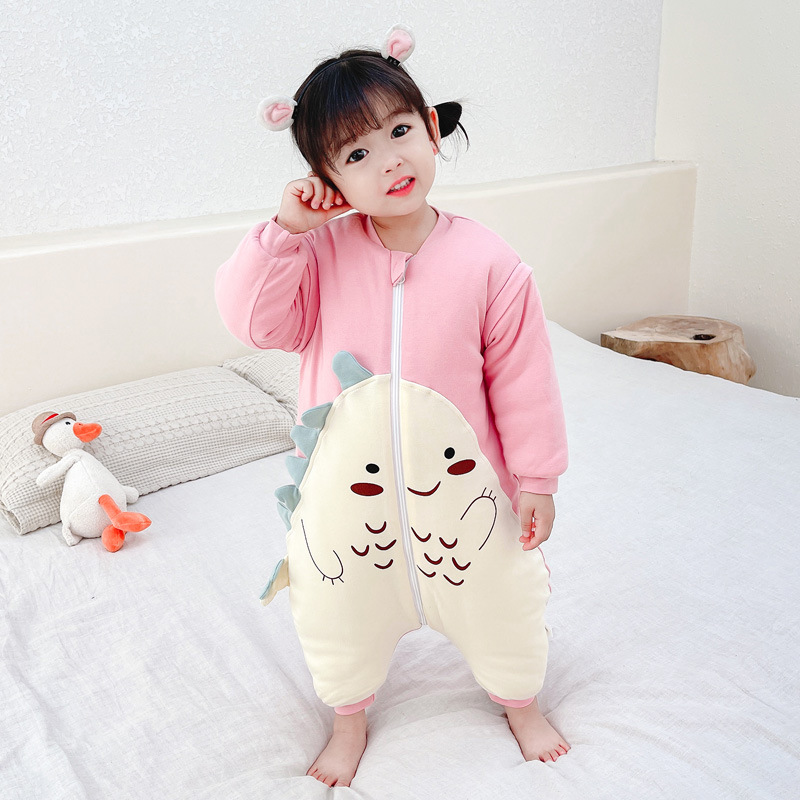 Dinosaurio Rosa engrosada mejorada manga desmontable