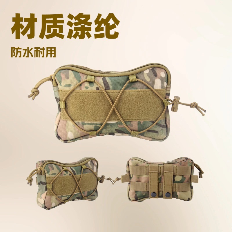 1000D Tactical pockets EDC motion Small change Grab bag outdoors Mobile Wallet camouflage A wrist Bag