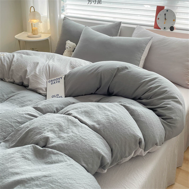 Set, duvet cover, sheet for elementary school students, 4 piece set, 3 piece set, Amazon