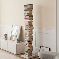 Невидимая книжная полка, напольная, интернет-знаменитость, гостиная, железный угловой книжный шкаф, современный простой трехмерный скрытый стеллаж для хранения вещей