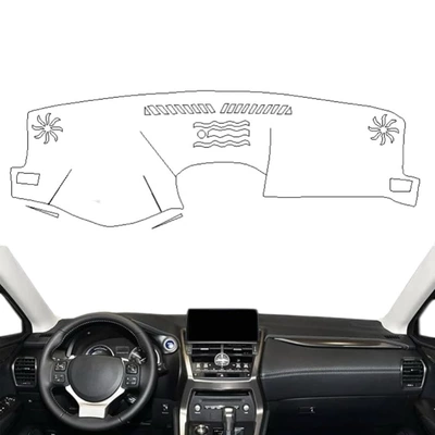 Suitable for Lexus NX NX200t-NX300 2015 car central control dashboard cover car dashboard (Günəş əleyhinə siperlik)