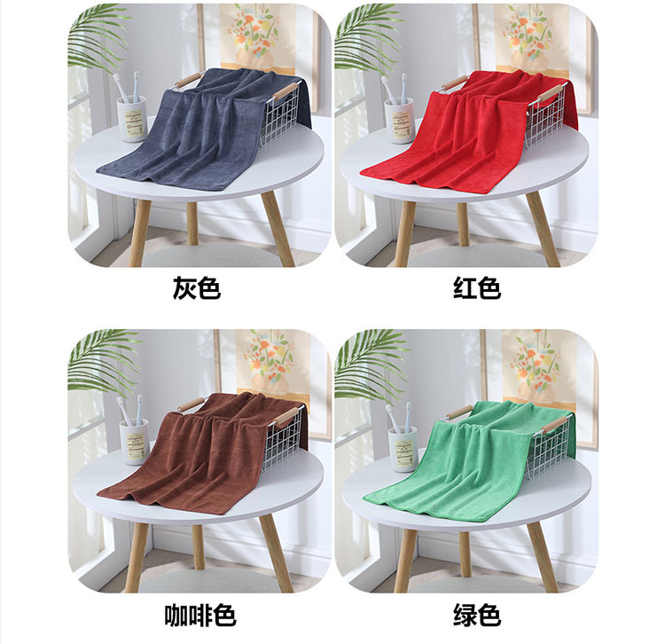 厂家批发理发店美容院专用毛巾加厚吸水美容美发超细纤维毛巾方巾详情7