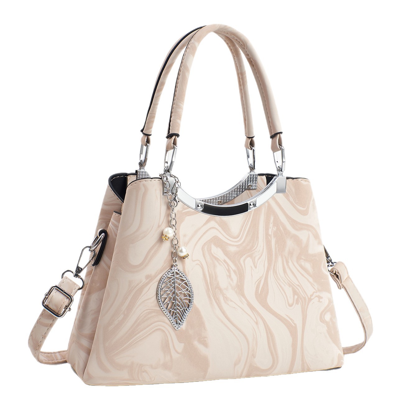 Estilo occidental 2025 color sólido nuevo estilo de gran capacidad casual moda textura viajero bolso de mensajero de un solo hombro mujer