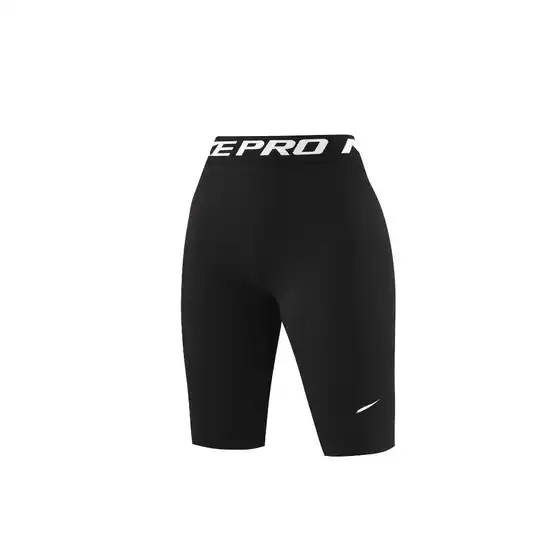 Women's High-Waist Sports Shorts with Logo – Tight, Stretchy Running & Fitness Yoga 5-Inch Shorts, Training & PE Exam Leggings