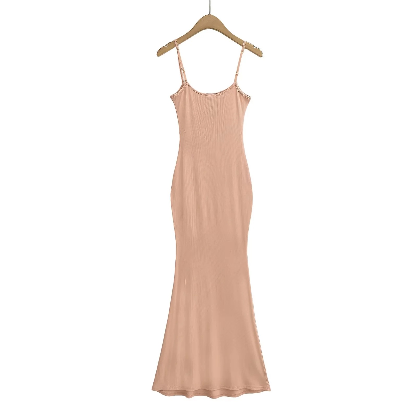 Women's Strap Dress Sexy Strap Backless Sleeveless Solid Color Maxi Long Dress Daily display picture 17