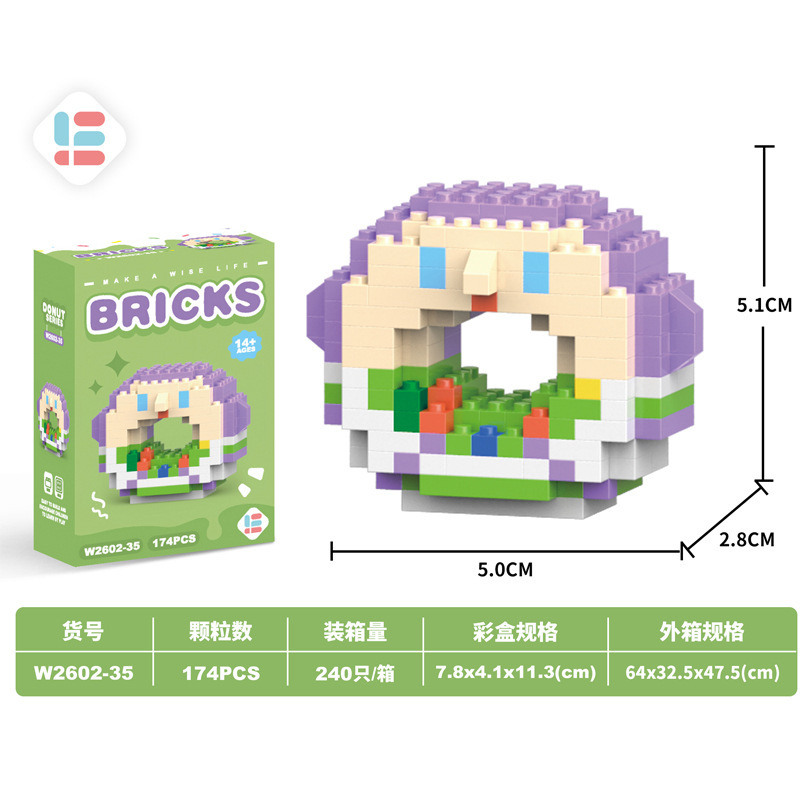 国境を越えた互換性のあるレゴの微粒子の組み立て積み木ネットの赤い漫画の子供の知育玩具の子供の日のプレゼントの卸売り|undefined