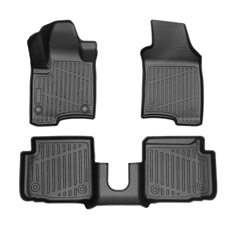 Europa para Fiat Panda híbrido 2020 - 2024 3D todo el tiempo material TPE almohadilla de pie de automóvil