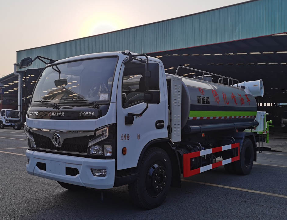 New Energy Dongfeng Dolica 9-Ton Multi-Functional Greening Dust-Suppressing Sprinkler Truck Factory Direct Sales National Vi Greening Sprinkler