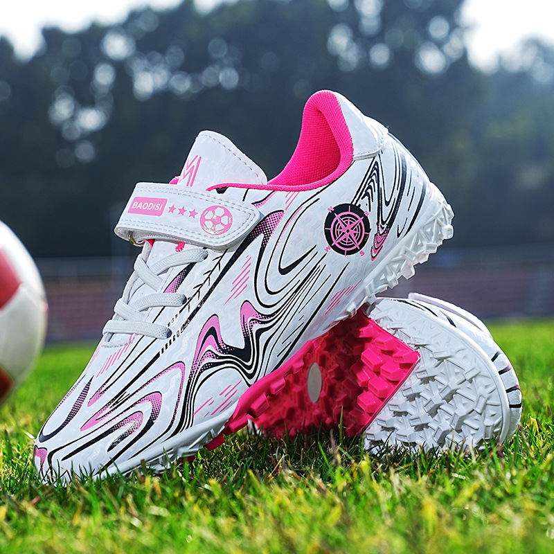 ShoeGlobe Men's For Children, Sports Training Boys' Student Short Cleats, Youth Girls' Medium And Large Children's Soccer Shoes_voghion.com