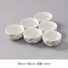 Snow Flower Lotus Zen Heart-6 cups