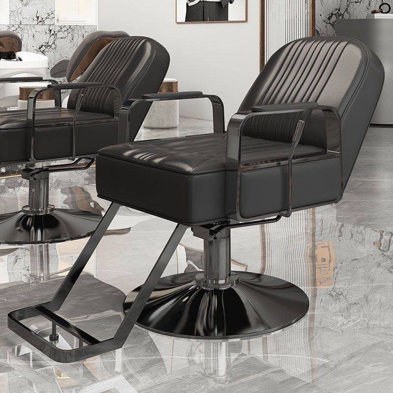 silla especial de peluquería, taburete de corte de pelo especial de peluquería de alta gama, asiento elevador, área de cremado, silla de peluquería