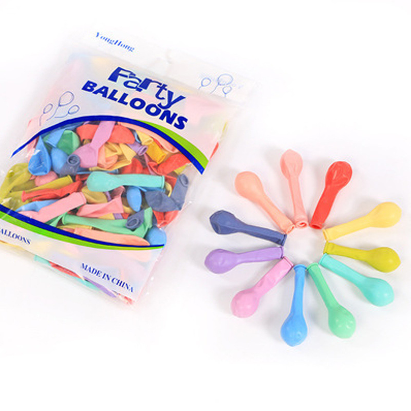 Día nacional globo de 5 pulgadas macaron globo de fábrica al por mayor fiesta boda decoración caramelo color globo engrosado asiático