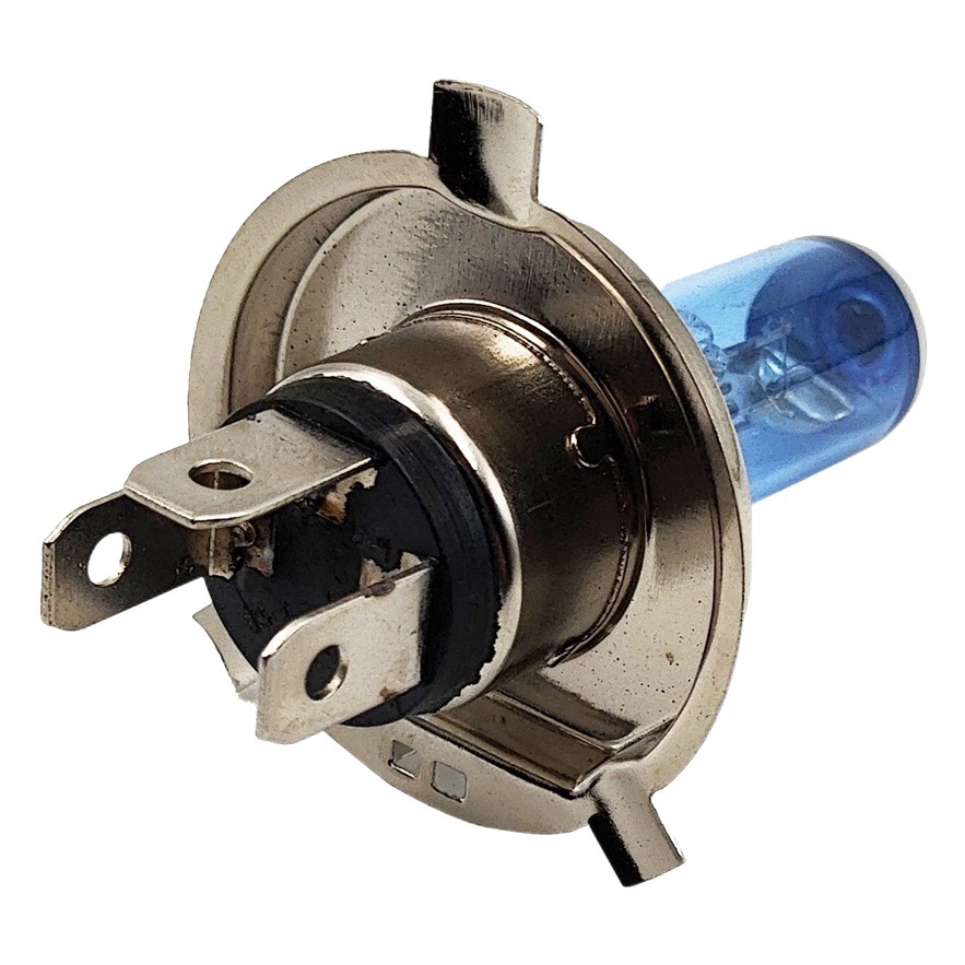 Cross-Border Spot H4 Halogen Lamp Car Halogen Lamp Halogen Lamp H4 Ultra White 12V55W 100W Headlight