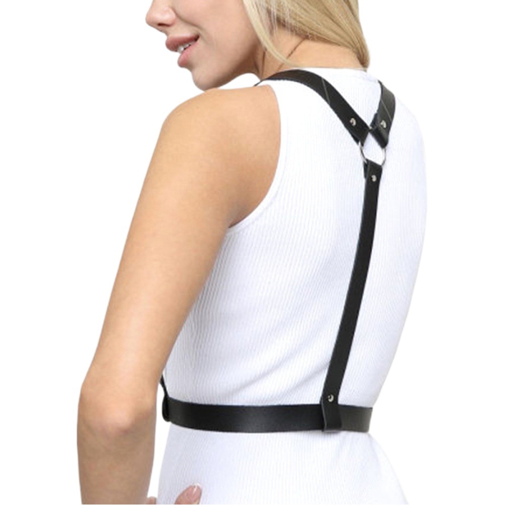 Punk corsé cintura conformación espalda pecho Correa Sling moda desgaste cuerpo arnés Correa sexy Correa SY-15