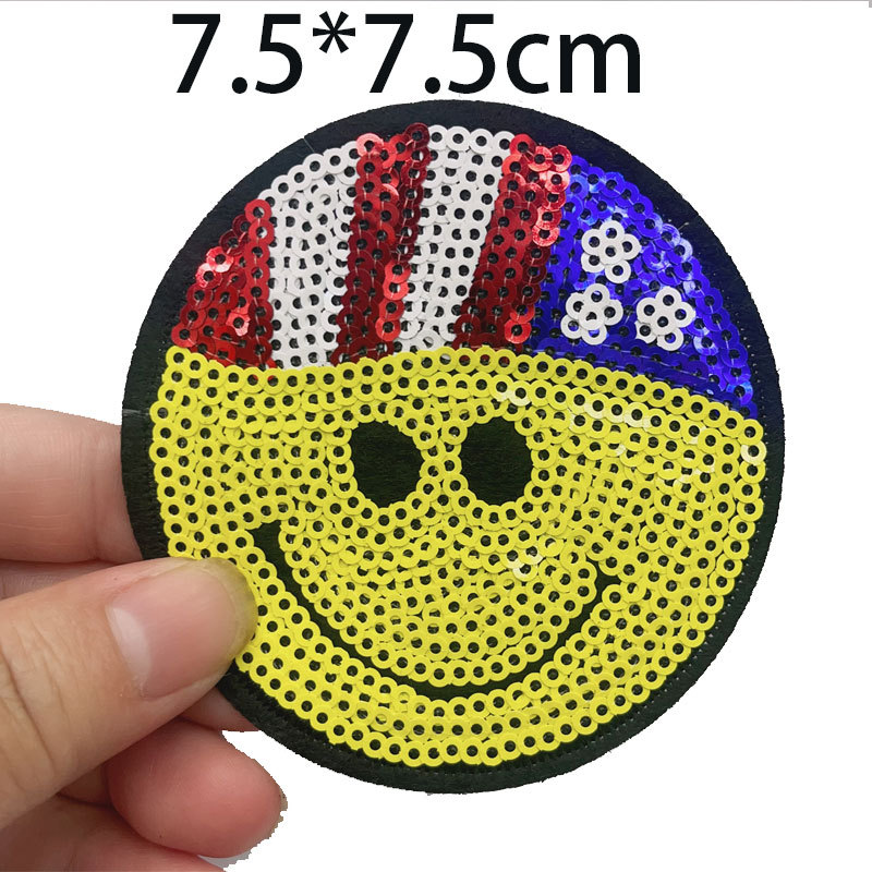 7.5*7.5cm 웃는 얼굴