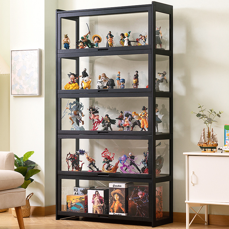 Acrylic Display Cabinet, Multi-Functional Storage Cabinet, Hand-Made Toy Storage Cabinet, Multi-Layer Storage Cabinet, Bedroom Home Use