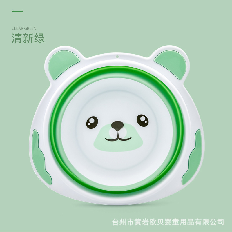 Foldable Washbasin Dormitory Use Student Baby Wash Small Portable Travel Compressed Water Basin Household Laundry