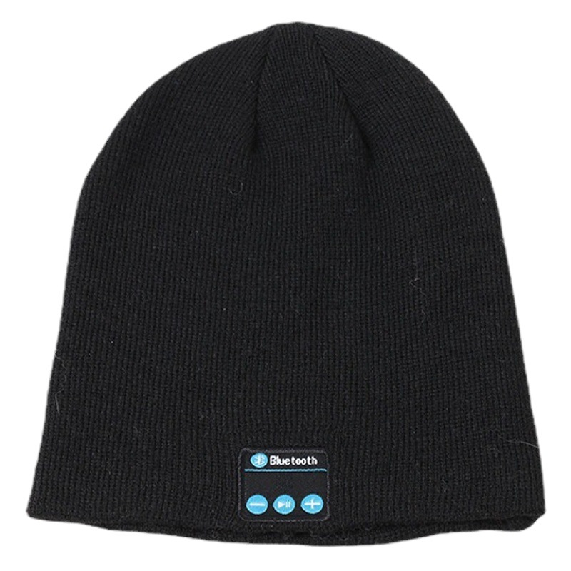 Venta caliente de fábrica transfronteriza exclusivo inalámbrico Bluetooth sombrero V5.0 llamada música estéreo de punto Bluetooth auriculares tapa