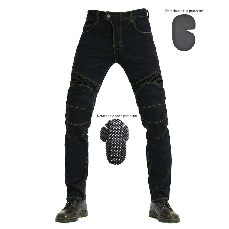 Volero motocicleta carreras Caballero jeans anti-caída pantalones off-road motocicleta carreras montar pantalones estándar equipo de protección