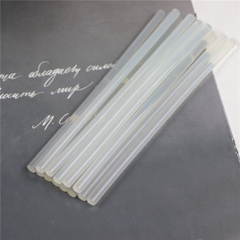 25厘米透明胶棒热熔胶枪胶棒手工diy发饰配件粘胶条头饰材料