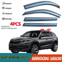 适用斯柯达柯迪亚克晴雨挡雨板Skoda Kodiaq 2017+ Window visors